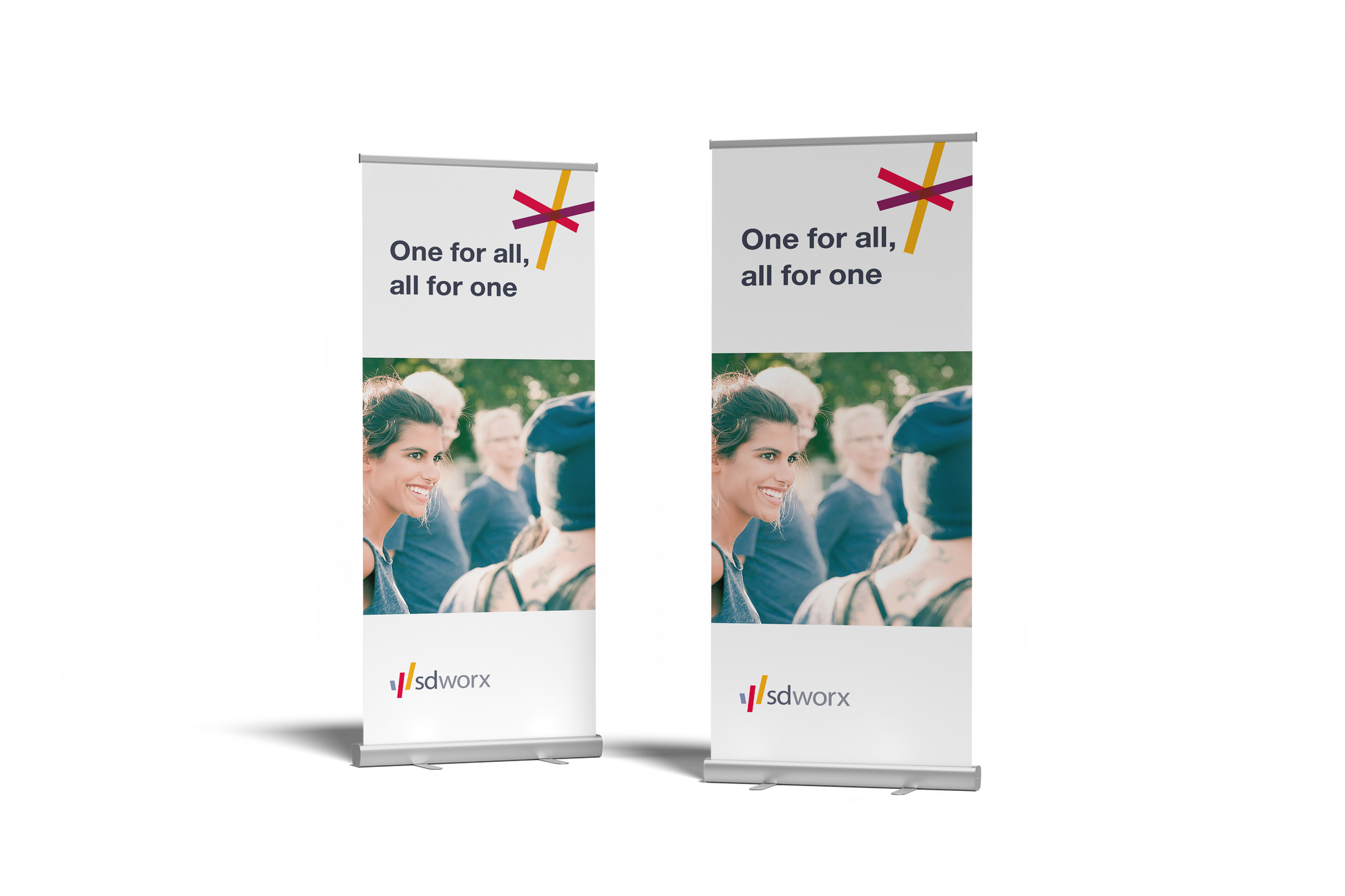 Roll Up Banner SD Worx On Demand Store